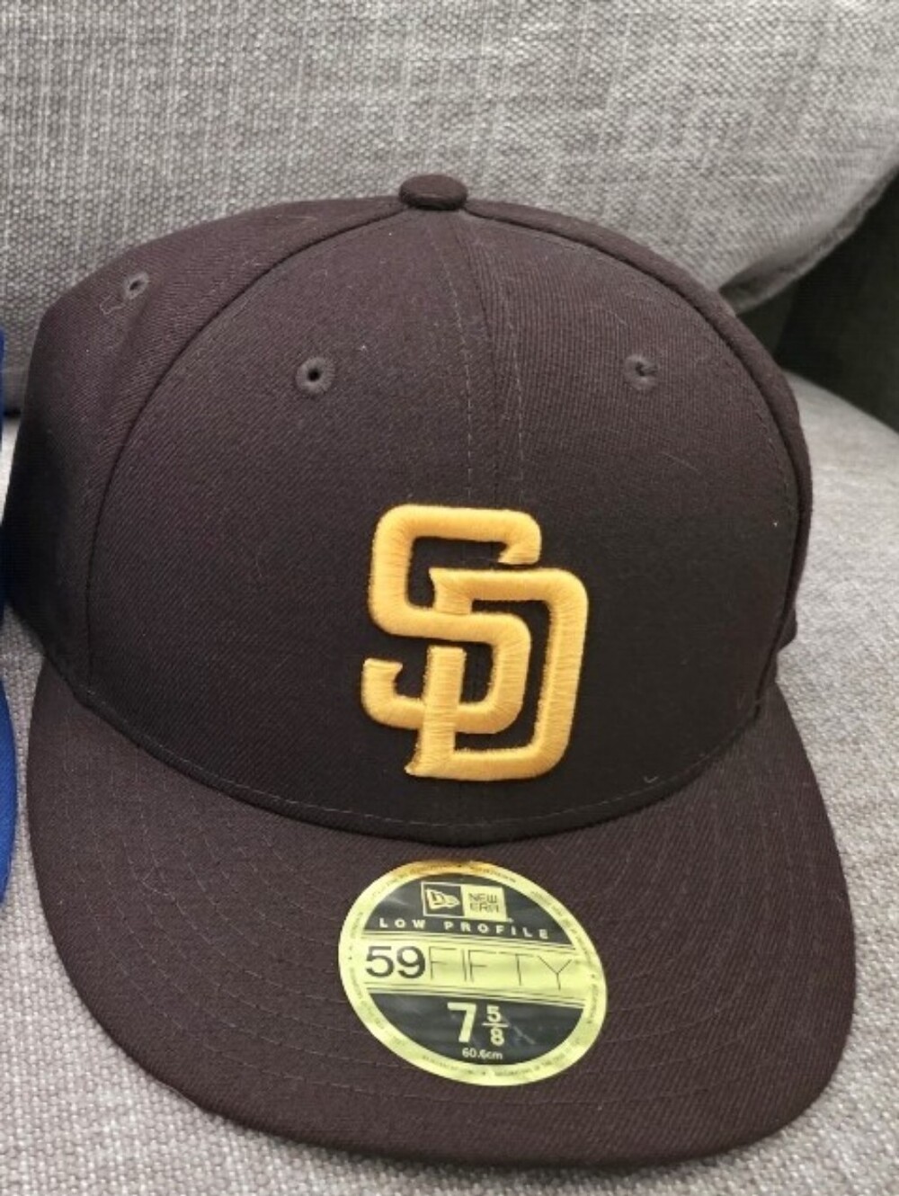 San Diego PADRES Ball Caps Brown And Blue